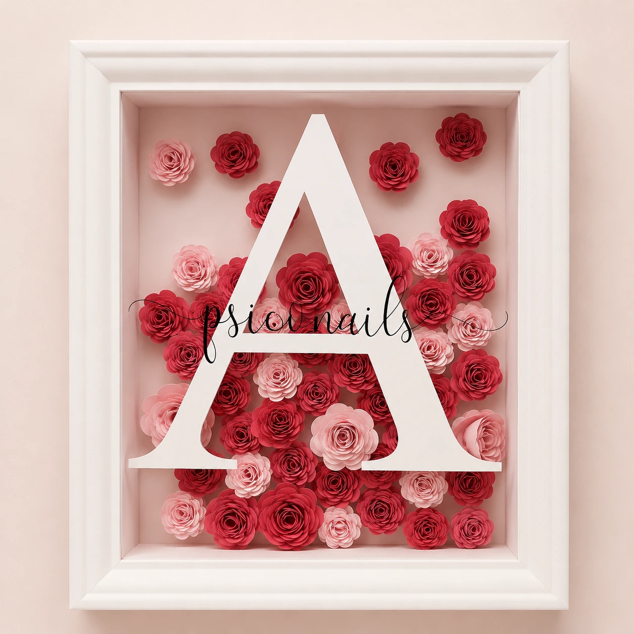 Cuadros con letra de vinilo personalizados